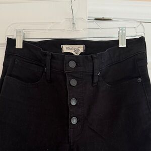 Madewell Black Denim Jeans